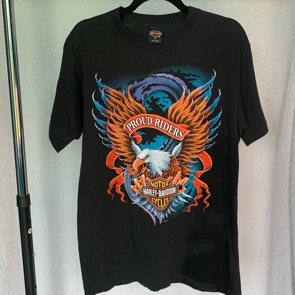 Harley-Davidson Other - NWOT coveted Harley Davidson Proud Riders vtg tee